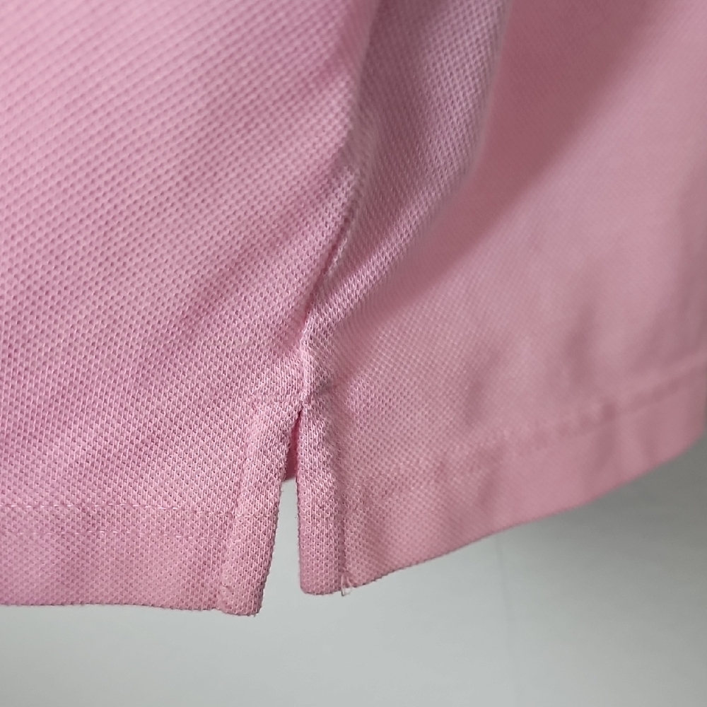 Puma Pink Men's Golf Polo Arnold Palmer invitational Signature Tipped Medium - Picture 6 of 9